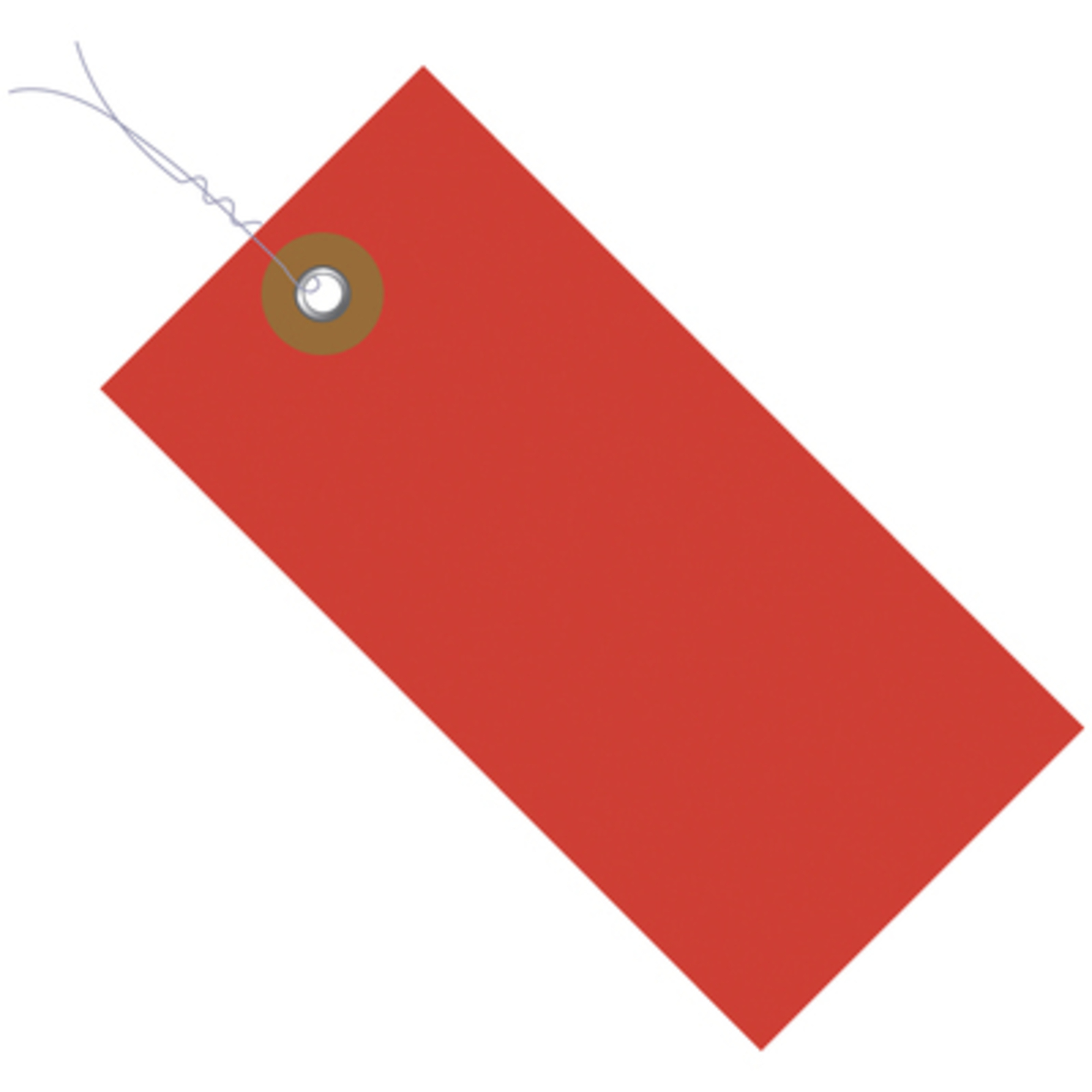 4 1/4 x 2 1/8in. R Tyvek P-W Shipping Tag 100/CS, Model# G14043D